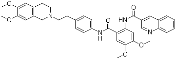 structure of CAS# 206873-63-4, Tariquidar