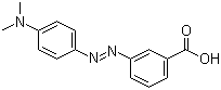 CAS # 20691-84-3, m-Methyl Red, 3-((4-(Dimethylamino)phenyl)azo)benzoic acid