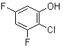 structure of CAS# 206986-81-4, 2-氯-3,5-二氟苯酚