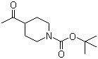 structure of CAS# 206989-61-9, tert-Butyl 4-acetylpiperidine-1-carboxylate