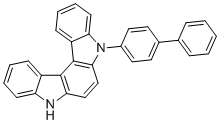 CAS 登录号：2071630-78-7, 5-([1,1'-联苯]-4-基)-5,8-二氢吲哚并[2,3-c]咔唑