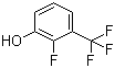 2-Fluoro-3-(trifluoromethyl)phenol molecular structure (CAS 207291-85-8)