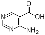 CAS # 20737-41-1, 4-Aminopyrimidine-5-carboxylic acid, 4-Amino-5-pyrimidinecarboxylic acid