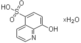 CAS # 207386-92-3, 8-Hydroxy-5-quinolinesulfonic acid hydrate