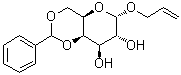 2-Propenyl 4,6-O-(phenylmethylene)-alpha-D-galactopyranoside molecular structure (CAS 20746-64-9)