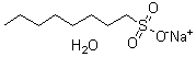 structure of CAS# 207596-29-0, 1-辛烷磺酸钠盐一水合物
