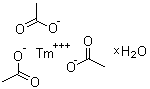 CAS # 207738-11-2, Acetic acid thulium salt hydrate