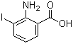 structure of CAS# 20776-55-0, 2-Amino-3-iodobenzoic acid