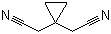 structure of CAS# 20778-47-6, 1,1-环丙基二乙腈