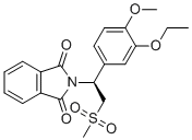 CAS # 2077897-93-7, Apremilast Impurity 22, (S)-2-(1-(3-ethoxy-4-methoxyphenyl)-2-(methylsulfonyl)ethyl)isoindoline-1,3-dione