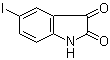 5-Iodo-1H-indole-2,3-dione molecular structure (CAS 20780-76-1)