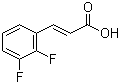 structure of CAS# 207981-48-4, 2,3-二氟肉桂酸