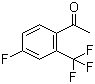 structure of CAS# 208173-21-1, 4'-氟-2'-三氟甲基苯乙酮