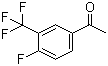 structure of CAS# 208173-24-4, 4'-Fluoro-3'-(trifluoromethyl)acetophenone