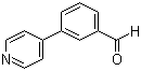 structure of CAS# 208190-04-9, 3-(吡啶-4-基)苯甲醛