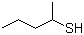 CAS # 2084-19-7, 2-Pentanethiol, 2-Mercaptopentane