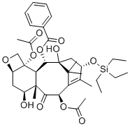 structure of CAS# 208406-86-4, 13-O-(三乙基硅烷基)浆果赤霉素III