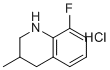 structure of CAS# 2089256-06-2, 8-Fluoro-3-methyl-1,2,3,4-tetrahydroquinoline hydrochloride