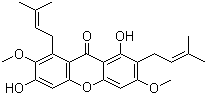 structure of CAS# 20931-37-7, beta-Mangostin
