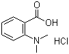 structure of CAS# 209533-97-1, 2-(Dimethylamino)benzoic acid hydrochloride