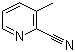3-Methylpicolinonitrile molecular structure (CAS 20970-75-6)