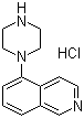 CAS # 209733-17-5, 5-(1-Piperazinyl)isoquinoline hydrochloride, 5-(1-Piperazinyl)isoquinoline monohydrochloride