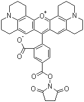 structure of CAS# 209734-74-7, 5-羧基-X-罗丹明 SE