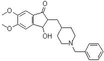 CAS # 2097683-67-3, 2,3-Dihydro-3-hydroxy-5,6-dimethoxy-2-[[1-(phenylmethyl)-4-piperidinyl]methyl]-1H-inden-1-one