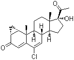 CAS 登录号：2098-66-0, 环丙孕酮