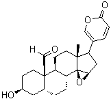 CAS # 20987-24-0, Resibufagin, (3beta,5beta,15beta)-14,15-Epoxy-3-hydroxy-19-oxobufa-20,22-dienolide, NSC 234206