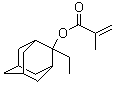 structure of CAS# 209982-56-9, 2-乙基-2-金刚烷基甲基丙烯酸酯