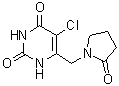 CAS # 2101241-71-6, 5-Chloro-6-[(2-oxo-1-pyrrolidinyl)methyl]-2,4(1H,3H)-pyrimidinedione