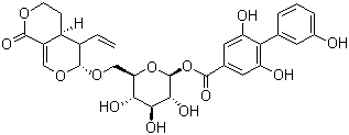 structure of CAS# 21018-84-8, 苦龙胆脂甙