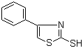 CAS # 2103-88-0, 2-Mercapto-4-phenylthiazole, 4-Phenyl-1,3-thiazole-2-thiol, 4-Phenylthiazole-2(3H)-thione