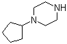 structure of CAS# 21043-40-3, 1-Cyclopentylpiperazine