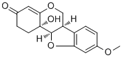 CAS # 210537-04-5, 1,11b-Dihydro-11b-hydroxymedicarpin, (6aR,11aR,11bS)-1,2,6,6a,11a,11b-Hexahydro-11b-hydroxy-9-methoxy-3H-benzofuro[3,2-c][1]benzopyran-3-one