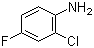 CAS # 2106-02-7, 2-Chloro-4-fluoroaniline, 2-Chloro-4-fluorobenzenamine