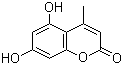 CAS # 2107-76-8, 5,7-Dihydroxy-4-methylcoumarin, 5,7-Dihydroxy-4-methylchromen-2-one