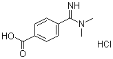 CAS 登录号：210963-78-3, 4-[(二甲基氨基)亚氨基甲基]苯甲酸单盐酸盐