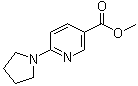 CAS # 210963-94-3, 6-(1-Pyrrolidinyl)-3-pyridinecarboxylic acid methyl ester