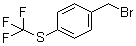 4-Trifluoromethylsulfanylbenzyl bromide molecular structure (CAS 21101-63-3)