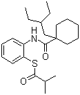 CAS # 211513-37-0, Dalcetrapib, 2-Methylpropanethioic acid S-[2-[1-(2-ethylbutyl)cyclohexylcarboxamido]phenyl] ester