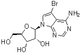 structure of CAS# 21193-80-6, 5-Bromotubercidin
