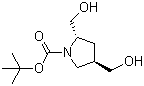 CAS # 212266-75-6, (2S,4R)-2,4-Bis(hydroxymethyl)-1-pyrrolidinecarboxylic acid tert-butyl ester
