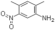 structure of CAS# 2124-47-2, 2,4-Dimethyl-5-nitroaniline