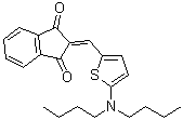 CAS # 212632-34-3, 2-[[5-(Dibutylamino)-2-thienyl]methylene]-1H-indene-1,3(2H)-dione