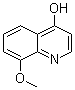 structure of CAS# 21269-34-1, 4-Hydroxy-8-methoxyquinoline