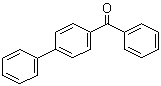 4-Benzoylbiphenyl molecular structure (CAS 2128-93-0)