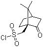structure of CAS# 21286-54-4, D(+)-10-Camphorsulfonyl chloride