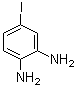 CAS # 21304-38-1, 4-Iodo-1,2-phenylenediamine, 2-Amino-4-iodophenylamine, 4-Iodo-1,2-diaminobenzene, 2-Amino-4-iodoaniline, 4-Iodo-benzene-1,2-diamine
